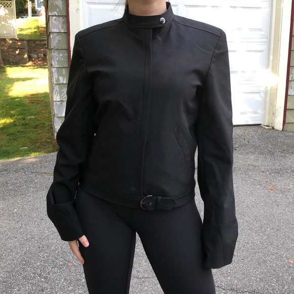 Ralph Ralph Lauren black sleek jacket - Picture 1 of 8